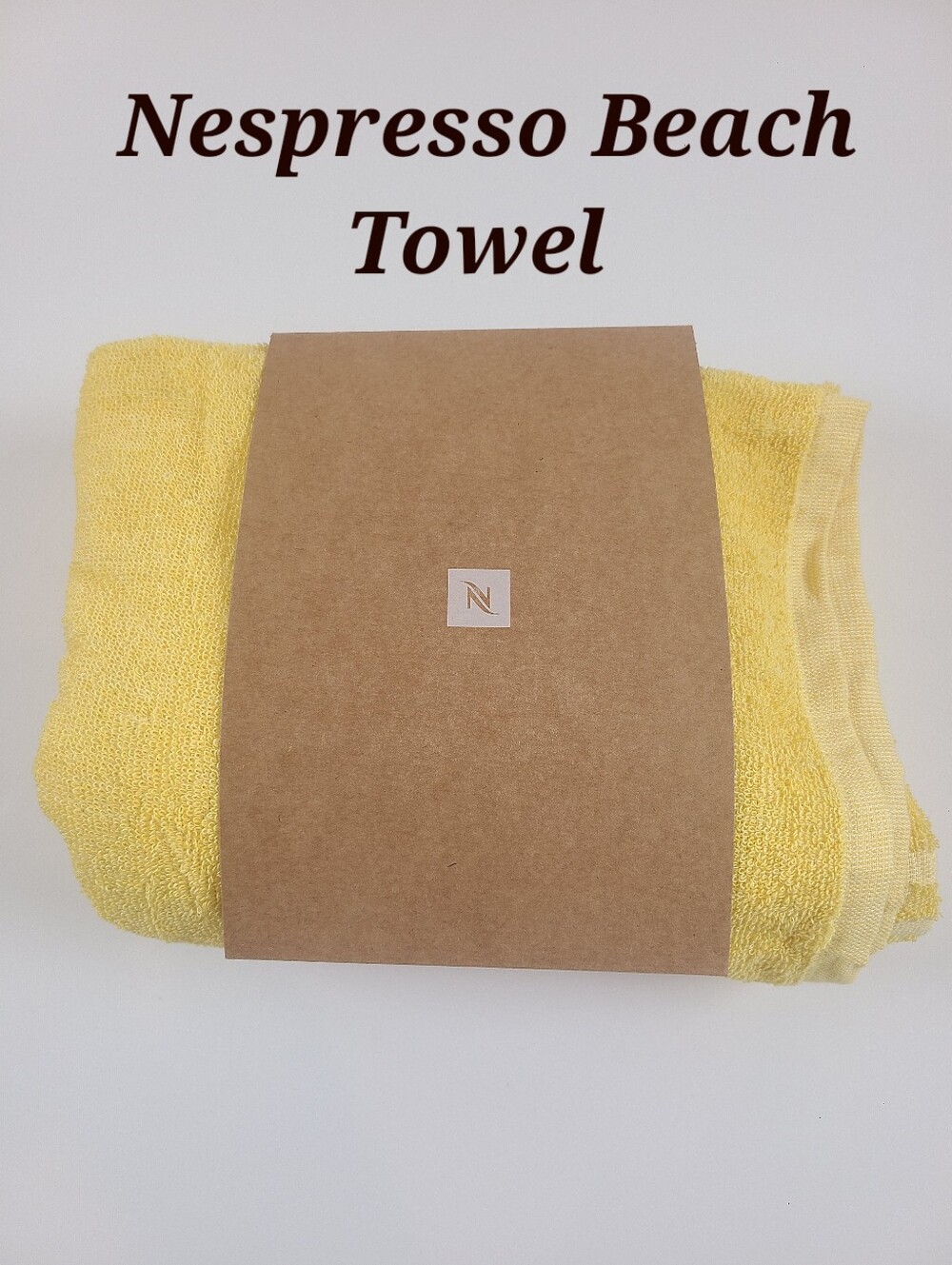 NEW Nespresso Beach Towel NWT